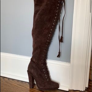 All Saints Thigh High Boots
